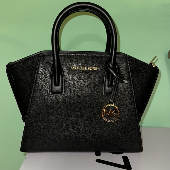 NWT Black Michael Kors Avril - Picture 1 of 13